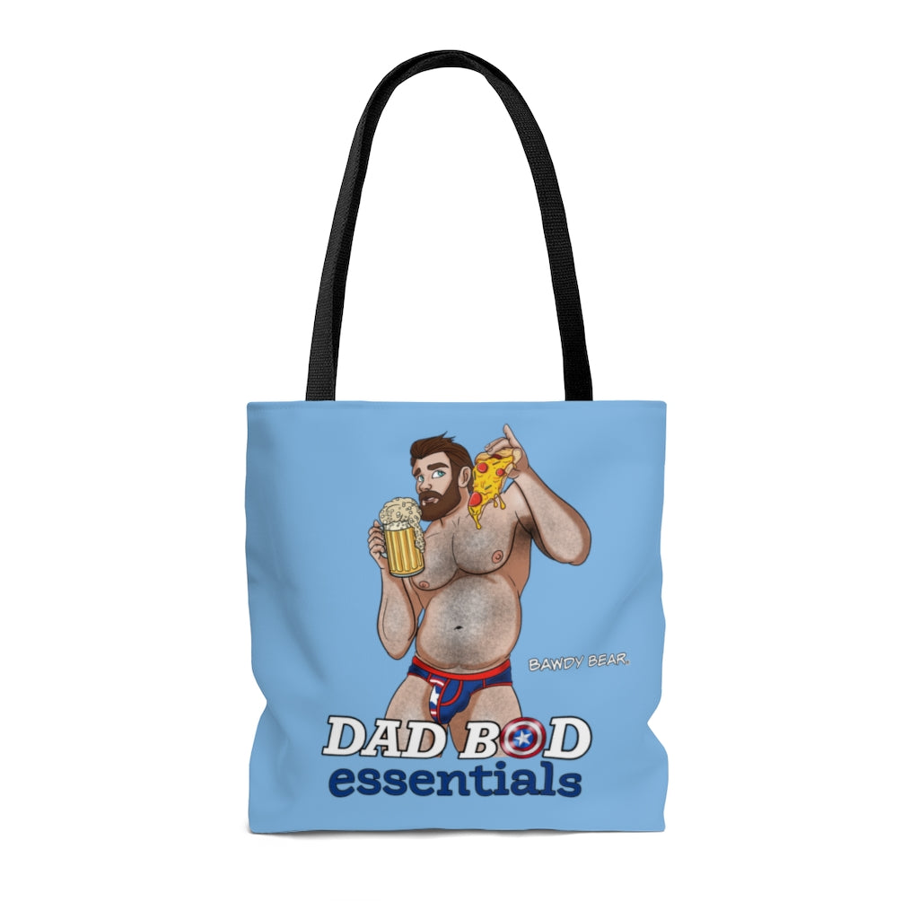 Dad Series "Captain America" / AOP Tote Bag