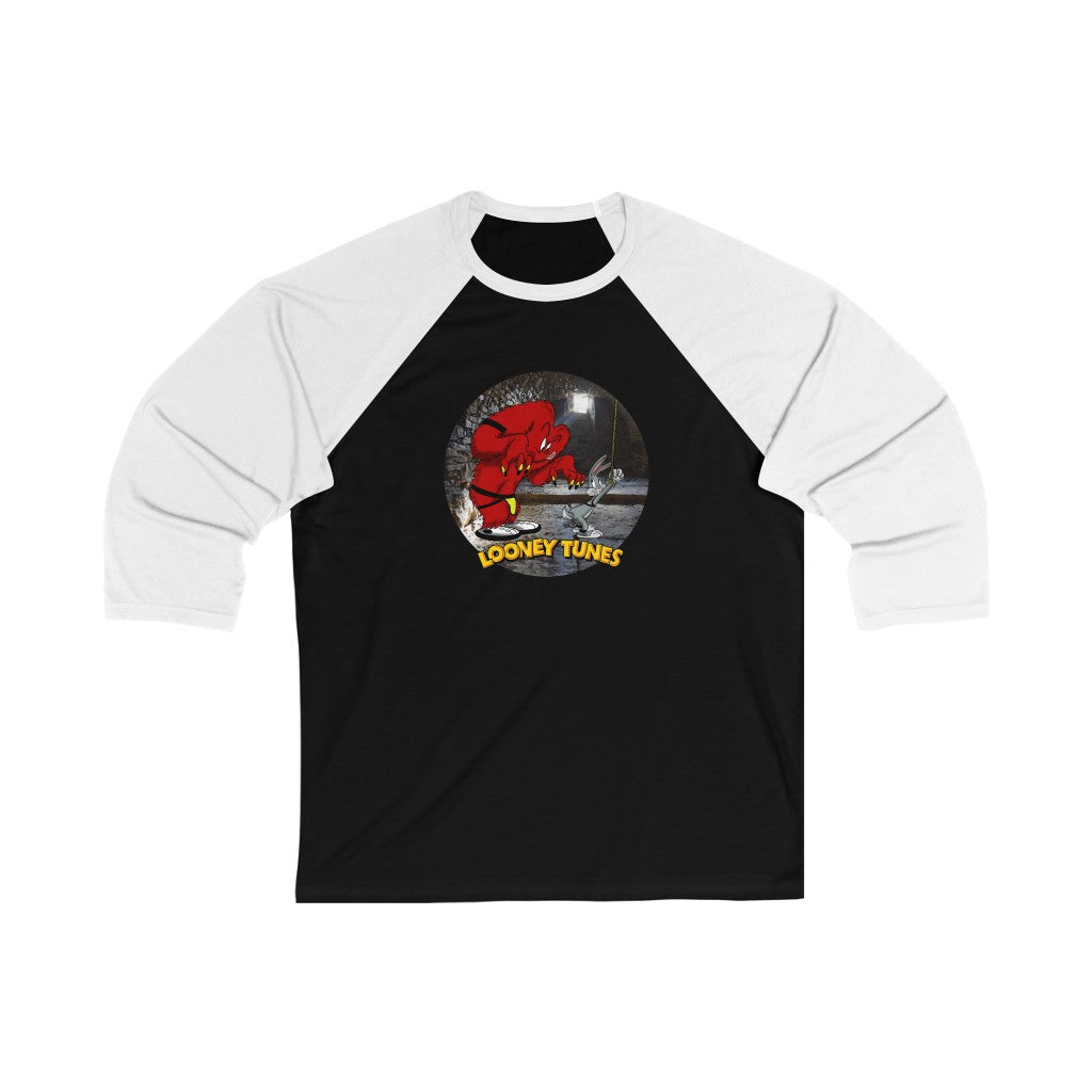 Monster & Bugs / Unisex 3/4 Sleeve Baseball Tee