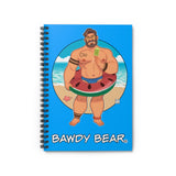 Bawdy Bear Ice Pop / Spiral Notebook - Ruled Line