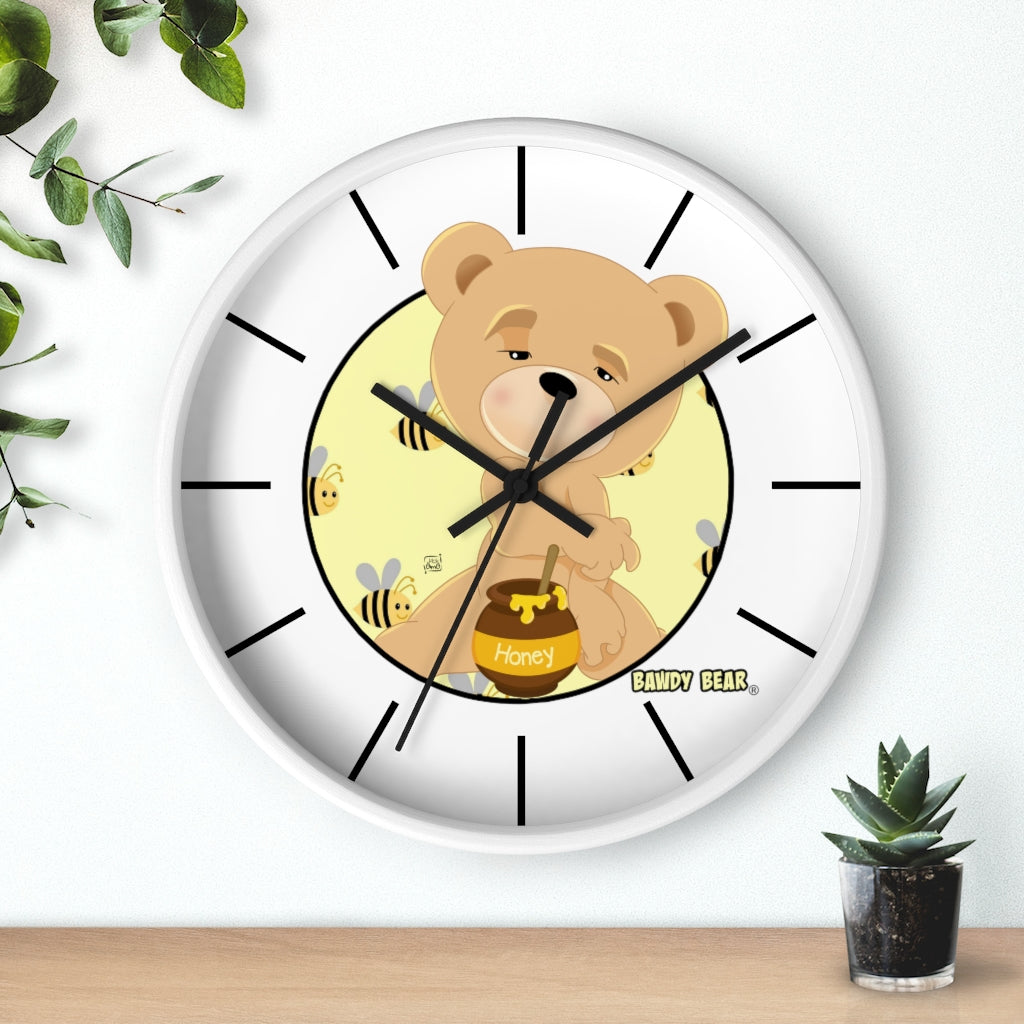 The Bawdy Bear "Buzzed" / Wall clock