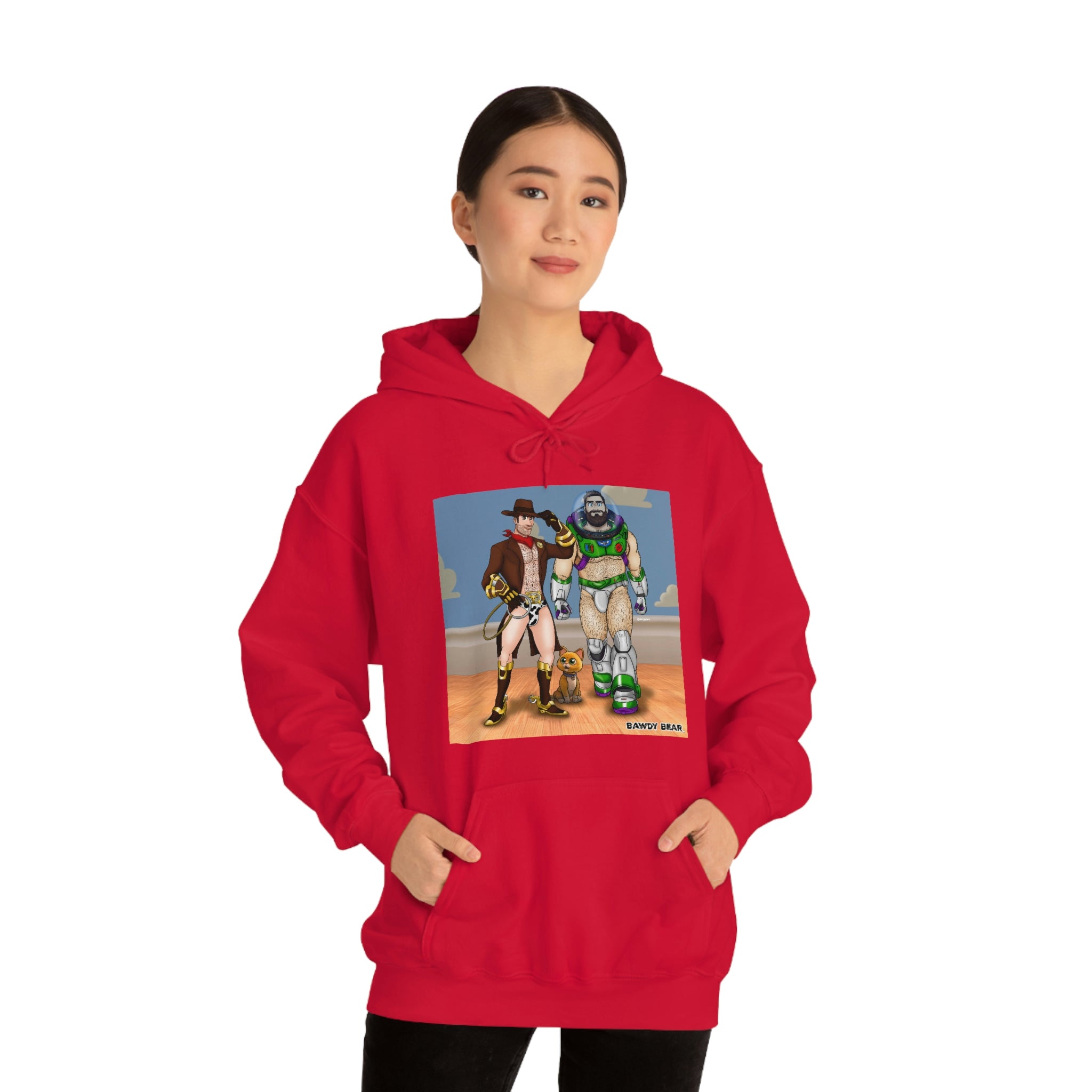 Toy Naughty #1 / Unisex Heavy Blend™ Hooded Sweatshirt