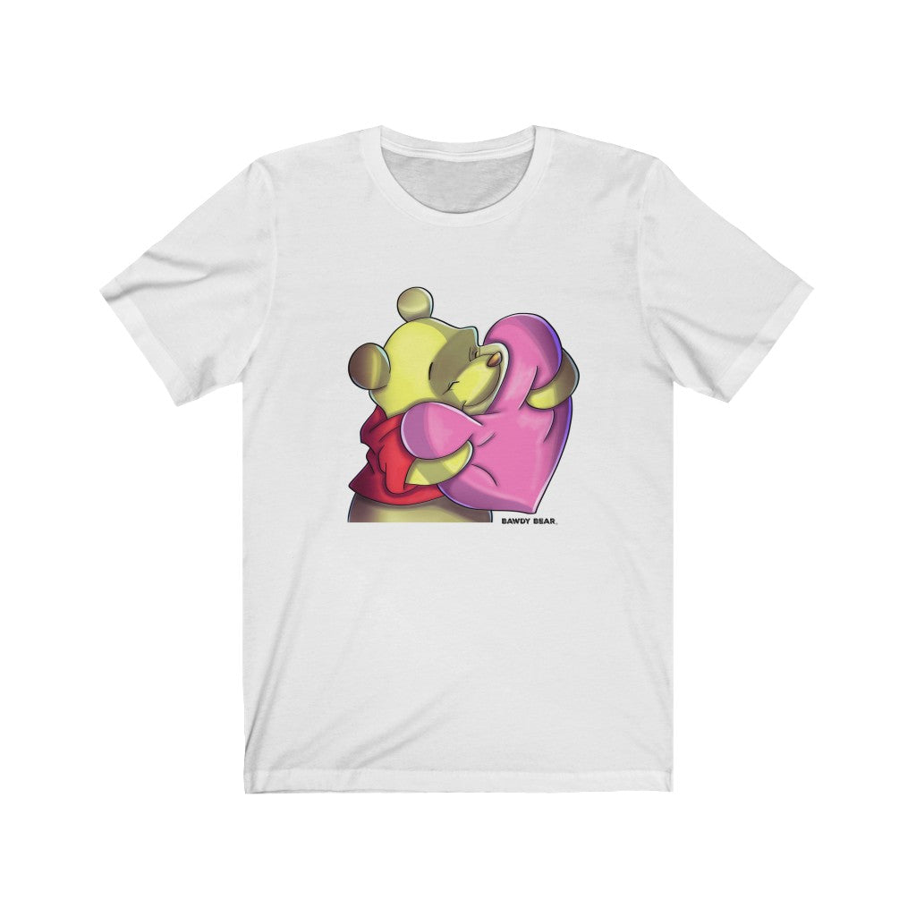 Pooh Heart Hug / Unisex Jersey Short Sleeve Tee