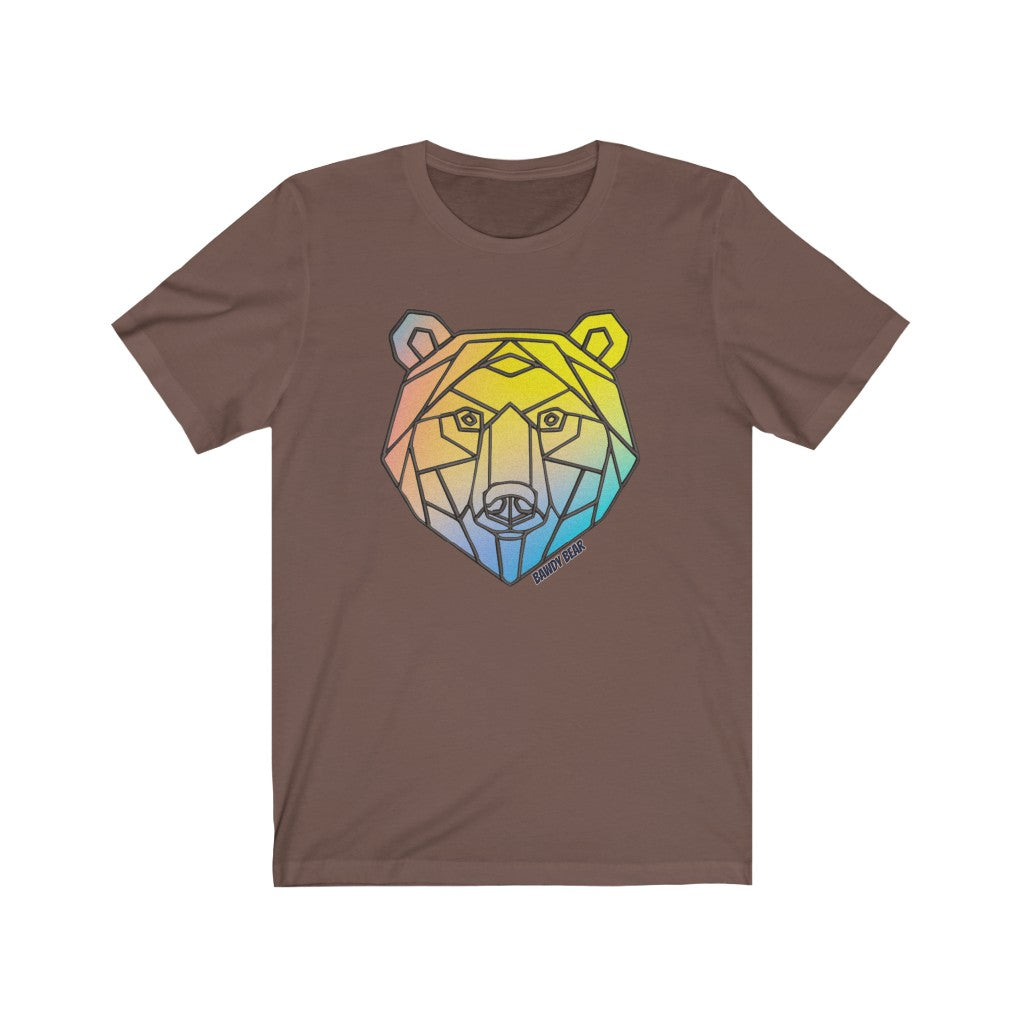 Rainbow Bear / Unisex Jersey Short Sleeve Tee