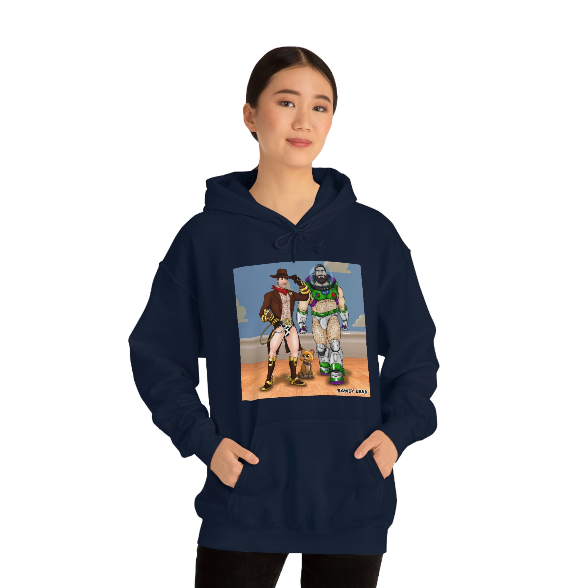 Toy Naughty #1 / Unisex Heavy Blend™ Hooded Sweatshirt
