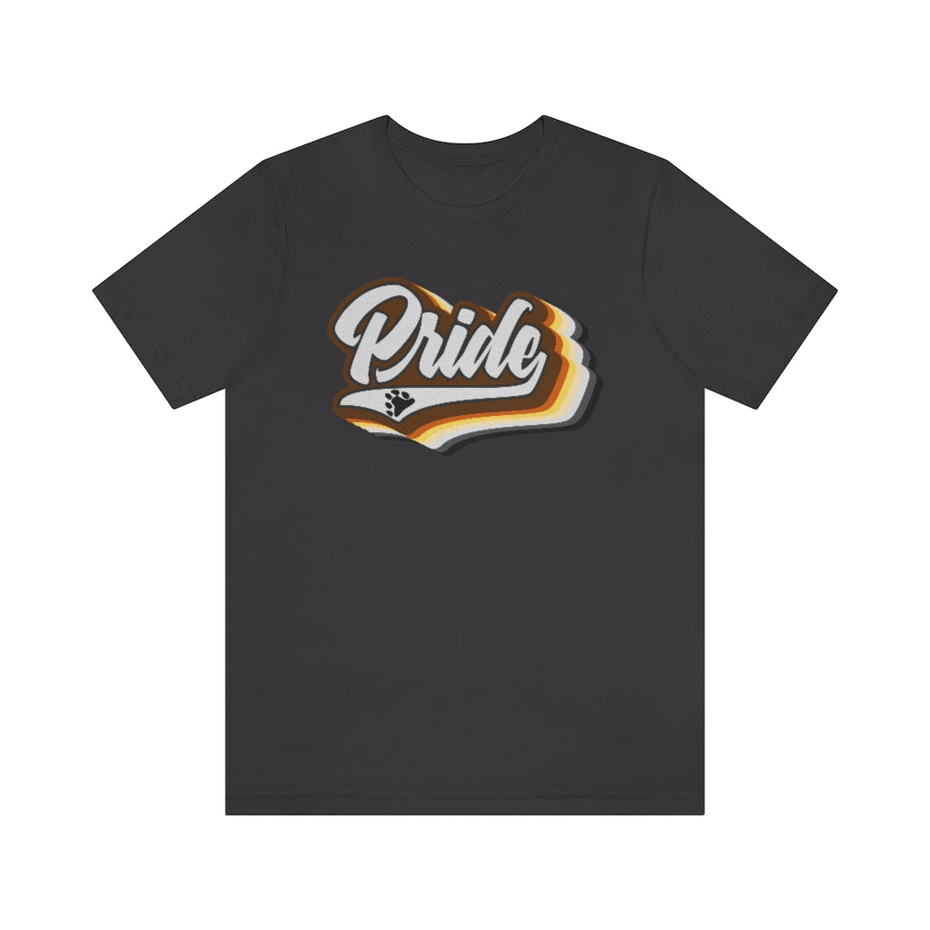 Retro Pride Bear / Unisex Jersey Short Sleeve Tee
