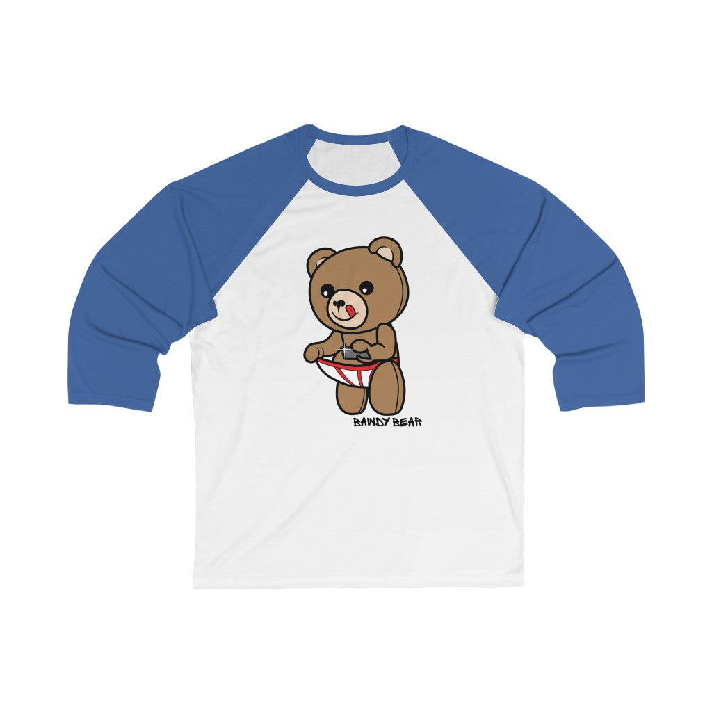 Grindr Bear / Unisex 3/4 Sleeve Baseball Tee