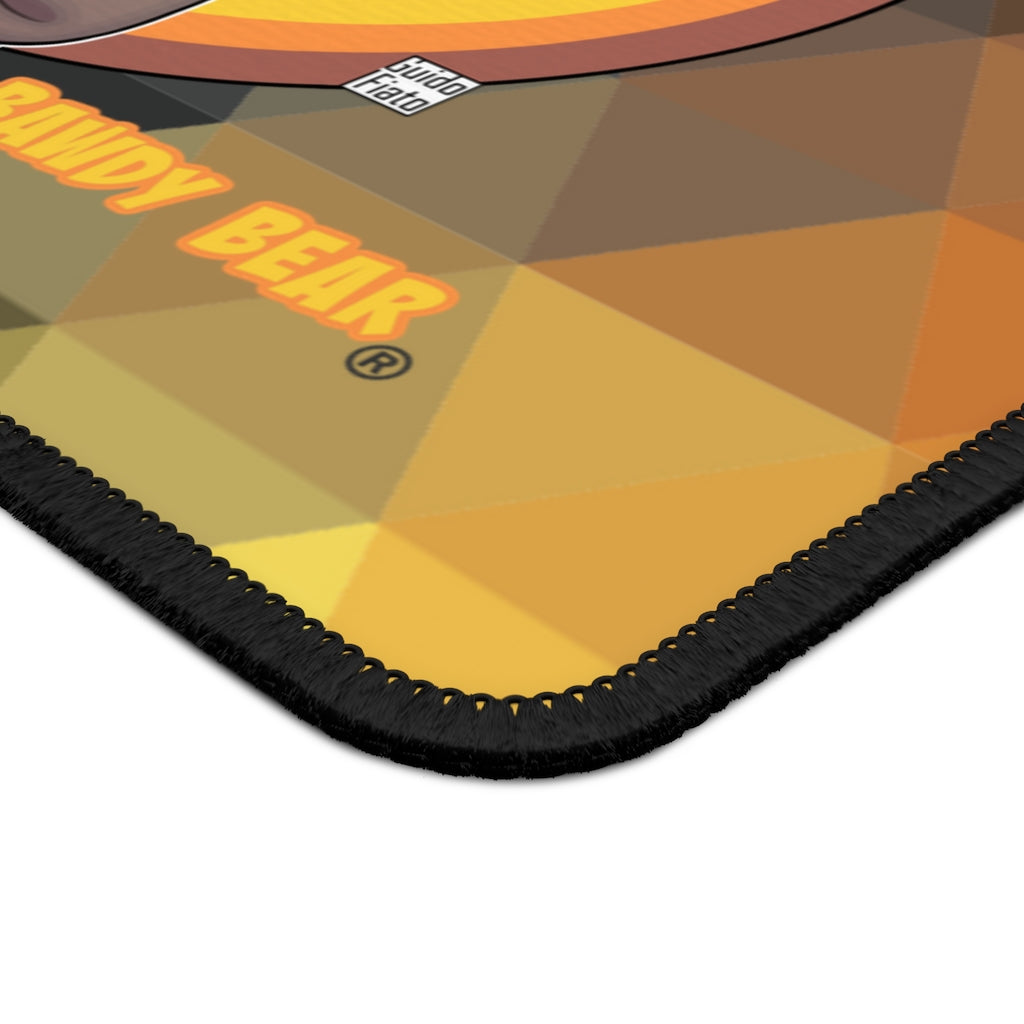 Bawdy Bear in Flannel / Gaming Mouse Pad