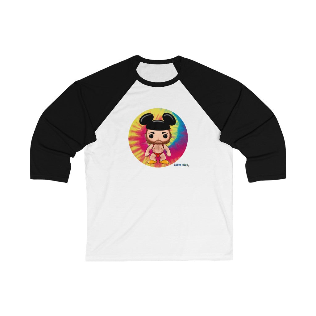 Funko Series "Mickey Bear" / Unisex 3/4 Sleeve Baseball Tee