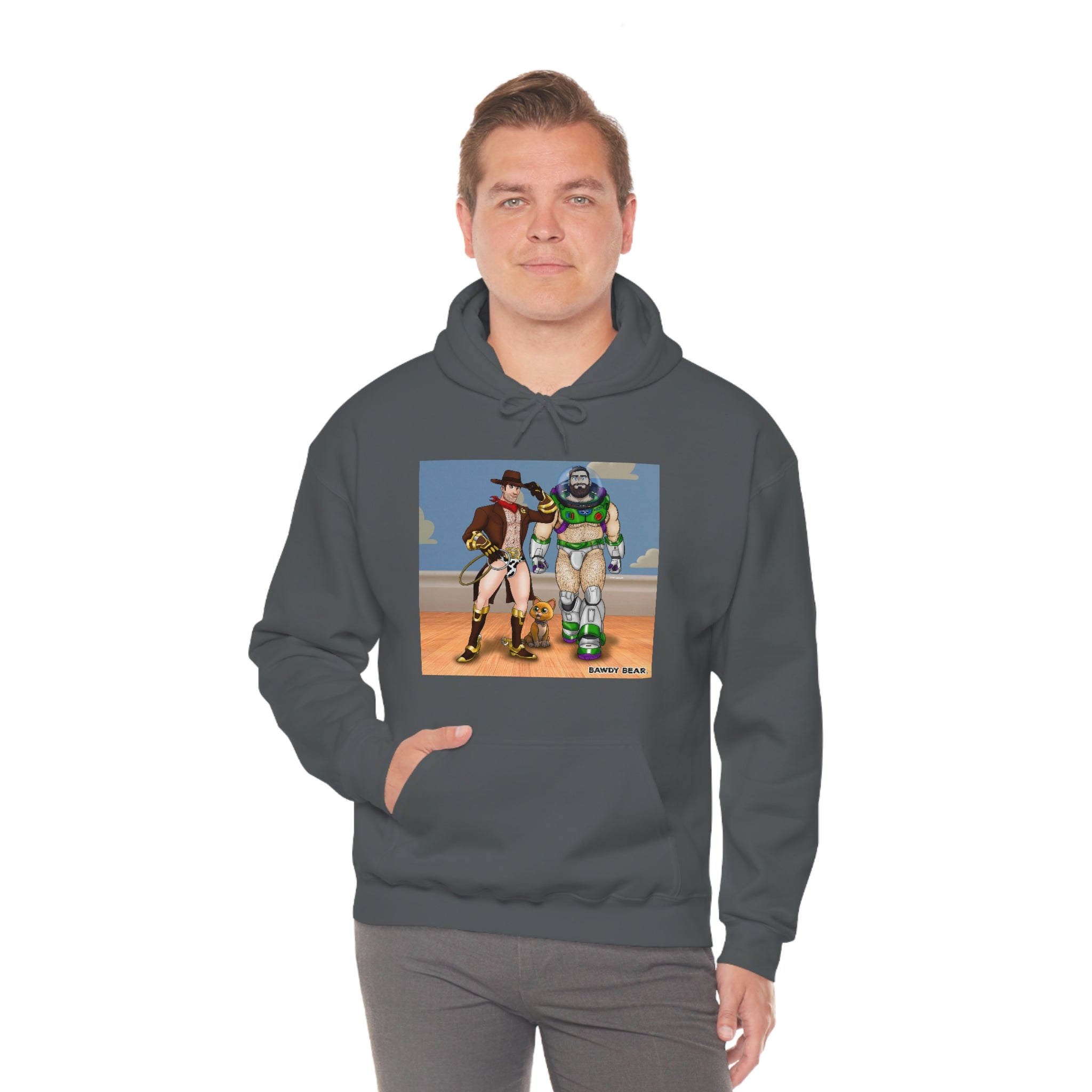Toy Naughty #1 / Unisex Heavy Blend™ Hooded Sweatshirt