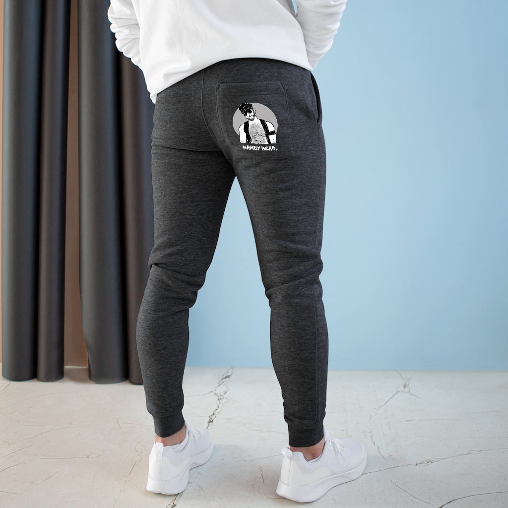 Leather Man #5 / Premium Fleece Joggers