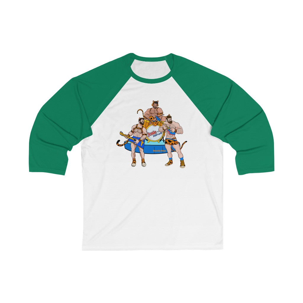 Pussycat Bears / Unisex 3\4 Sleeve Baseball Tee