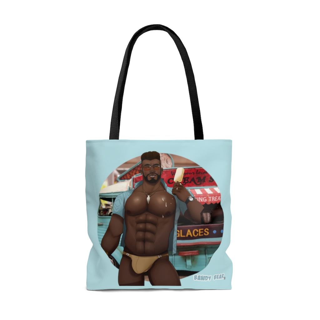 Bear Series "Ice Cream" / AOP Tote Bag