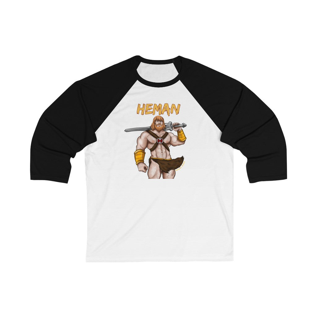 HEBEAR / Unisex 3\4 Sleeve Baseball Tee