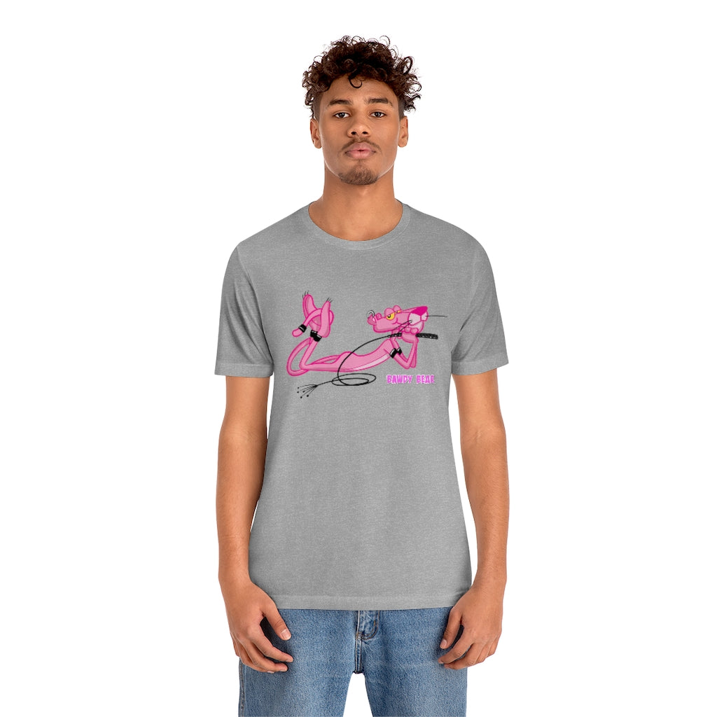 Pink Panther Harness / Unisex Jersey Short Sleeve Tee