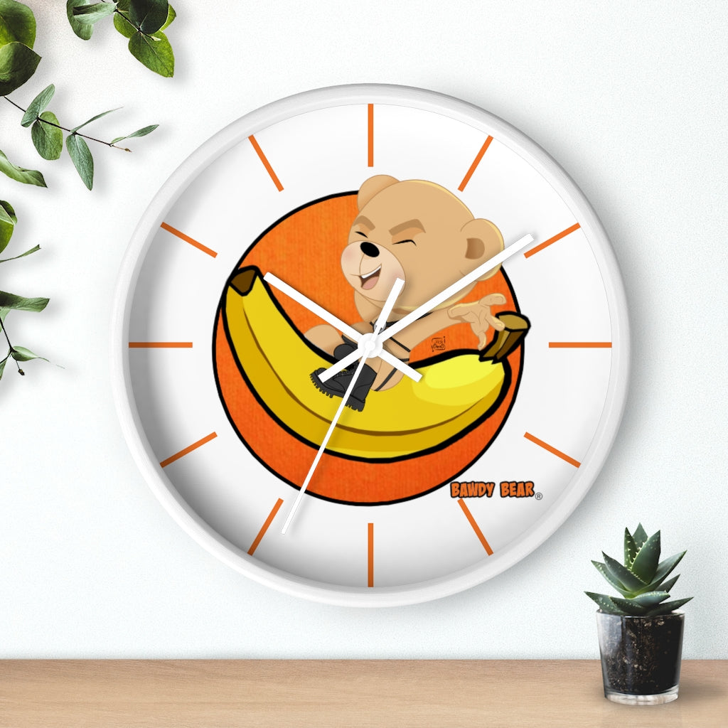 The Bawdy Bear "Ride'em" / Wall clock