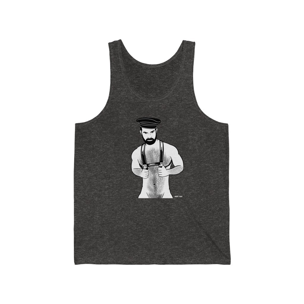 Lthr Man 6 Full Body / Unisex Jersey Tank