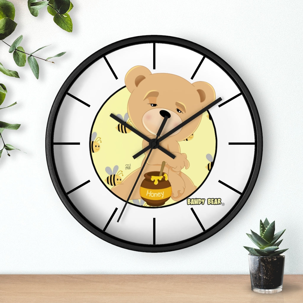 The Bawdy Bear "Buzzed" / Wall clock