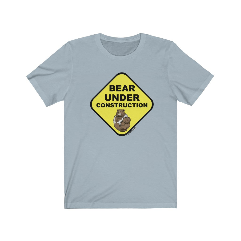 Bear Under Construction / Unisex Jersey Short Sleeve Tee