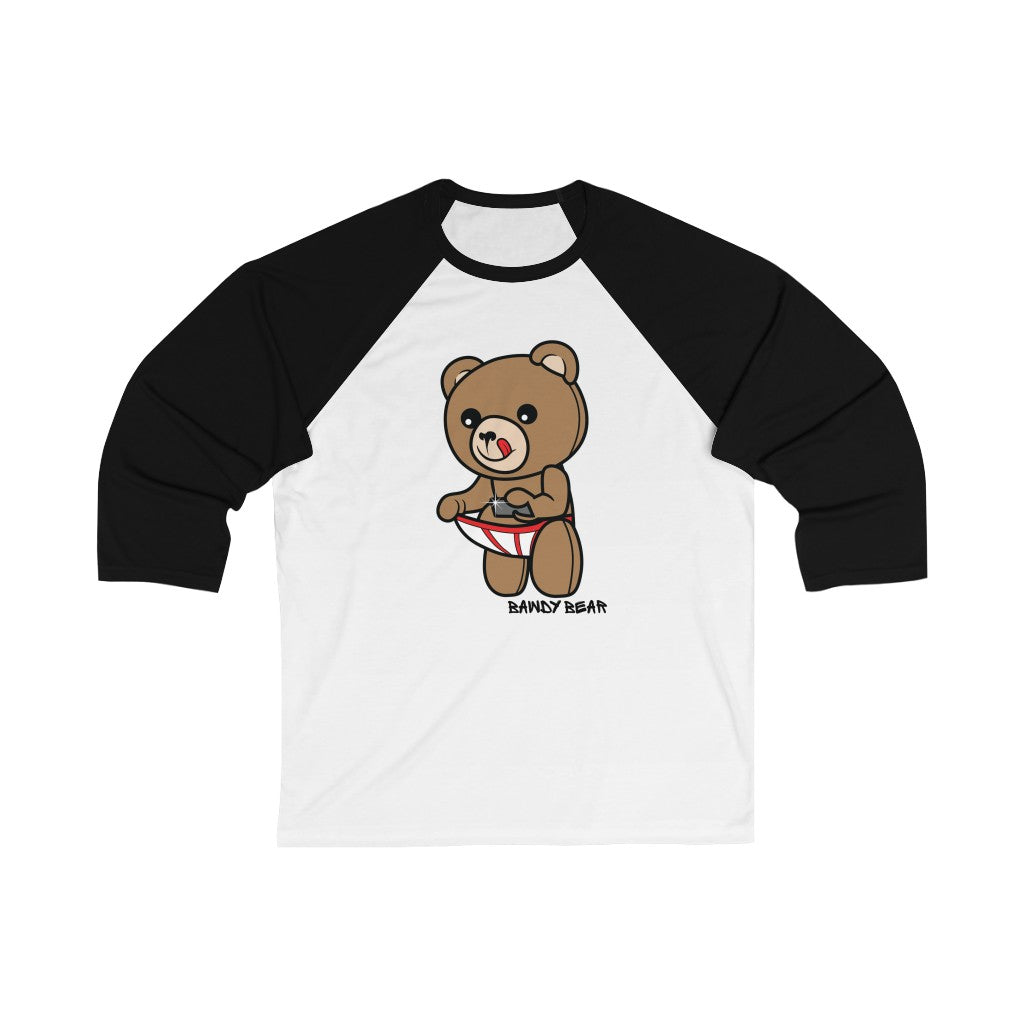 Grindr Bear / Unisex 3/4 Sleeve Baseball Tee