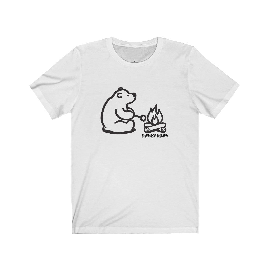 Camping Bear / Unisex Jersey Short Sleeve Tee