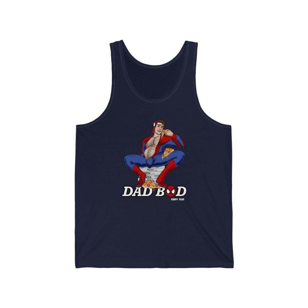 Dad Bod Series "Spiderman" / Unisex Jersey Tank