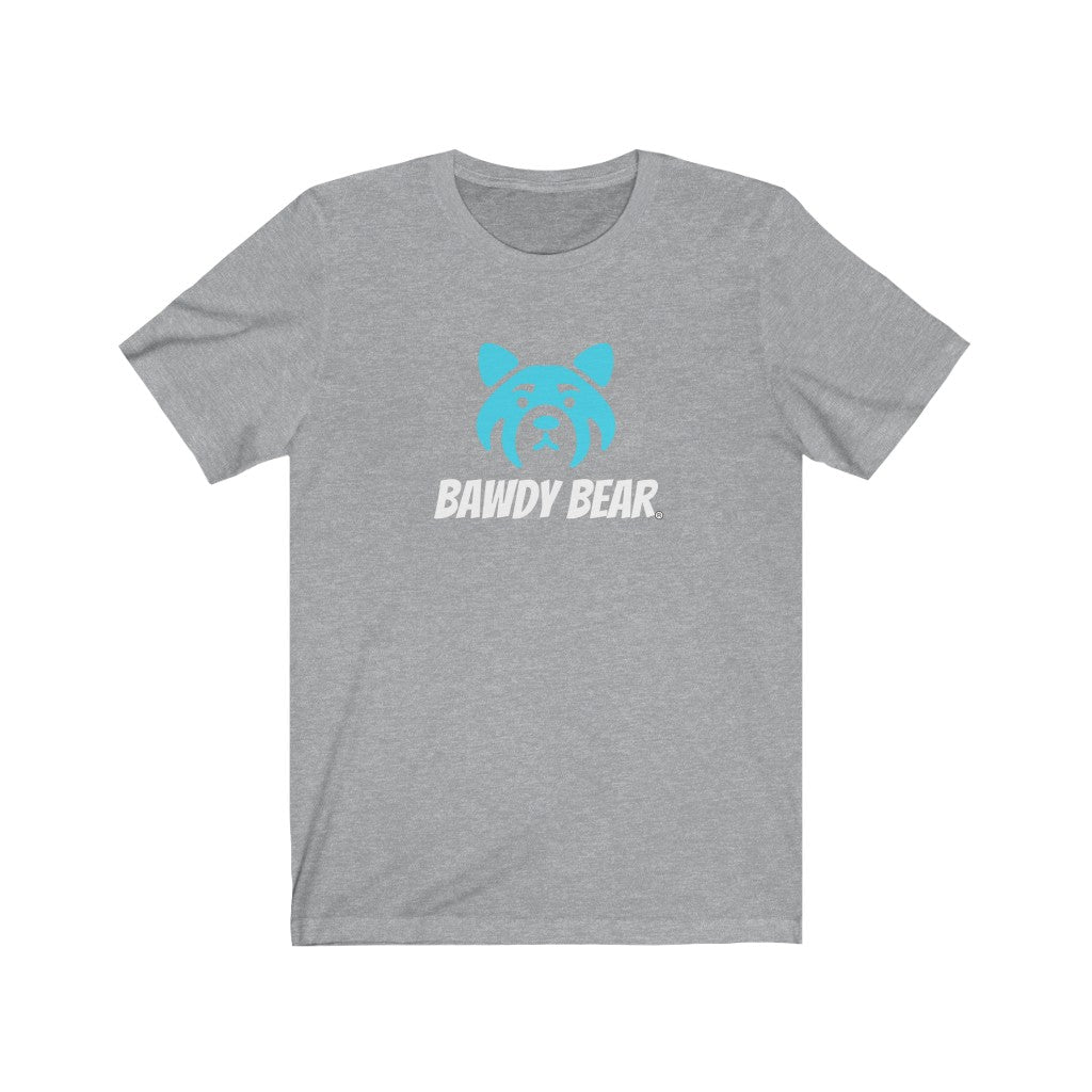 Bawdy Bear / Bear Logo / Unisex Jersey Short Sleeve Tee