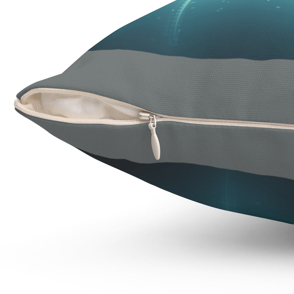 Nice & Naughty Power Ranger Group / Spun Polyester Square Pillow