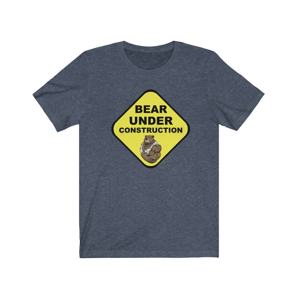 Bear Under Construction / Unisex Jersey Short Sleeve Tee