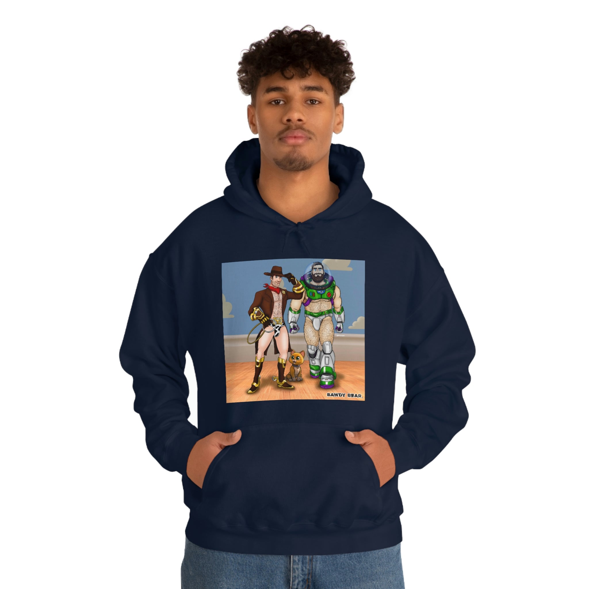 Toy Naughty #1 / Unisex Heavy Blend™ Hooded Sweatshirt
