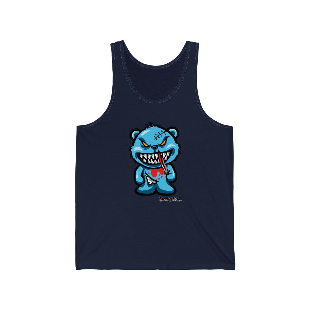 Spooky Bear Series "Chuckie Bear" / Unisex Jersey Tank