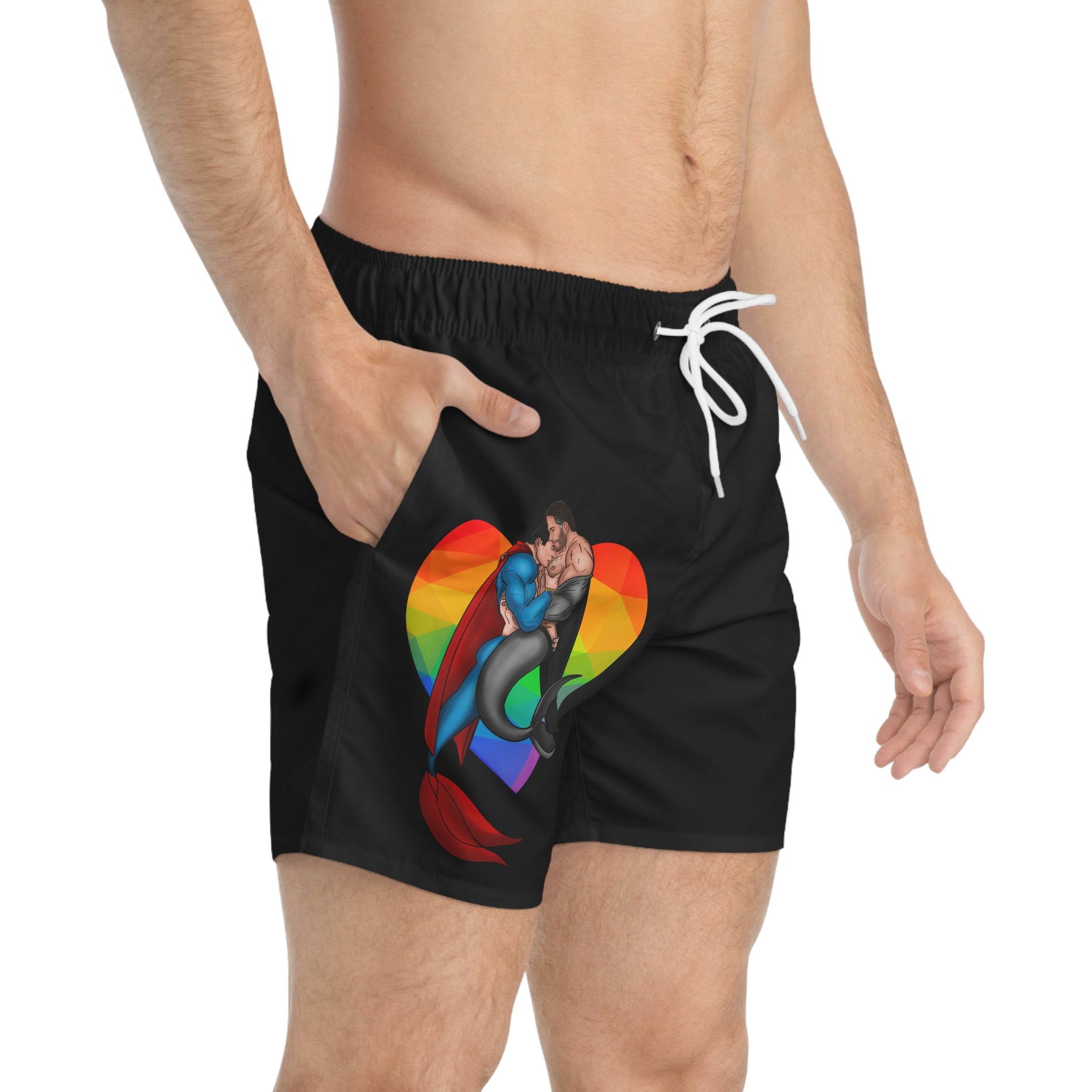 Super Hero Love is Love / Swim Trunks