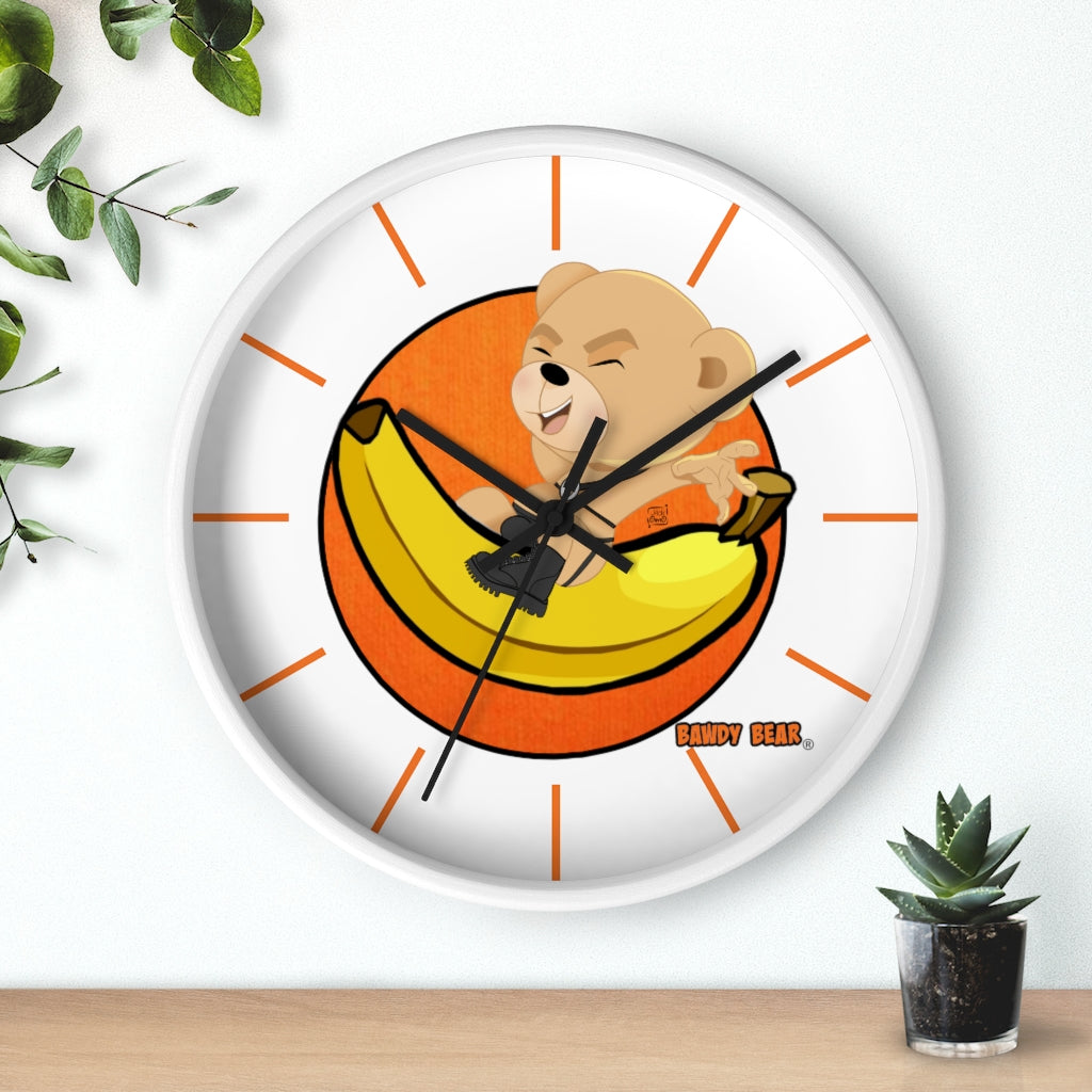 The Bawdy Bear "Ride'em" / Wall clock