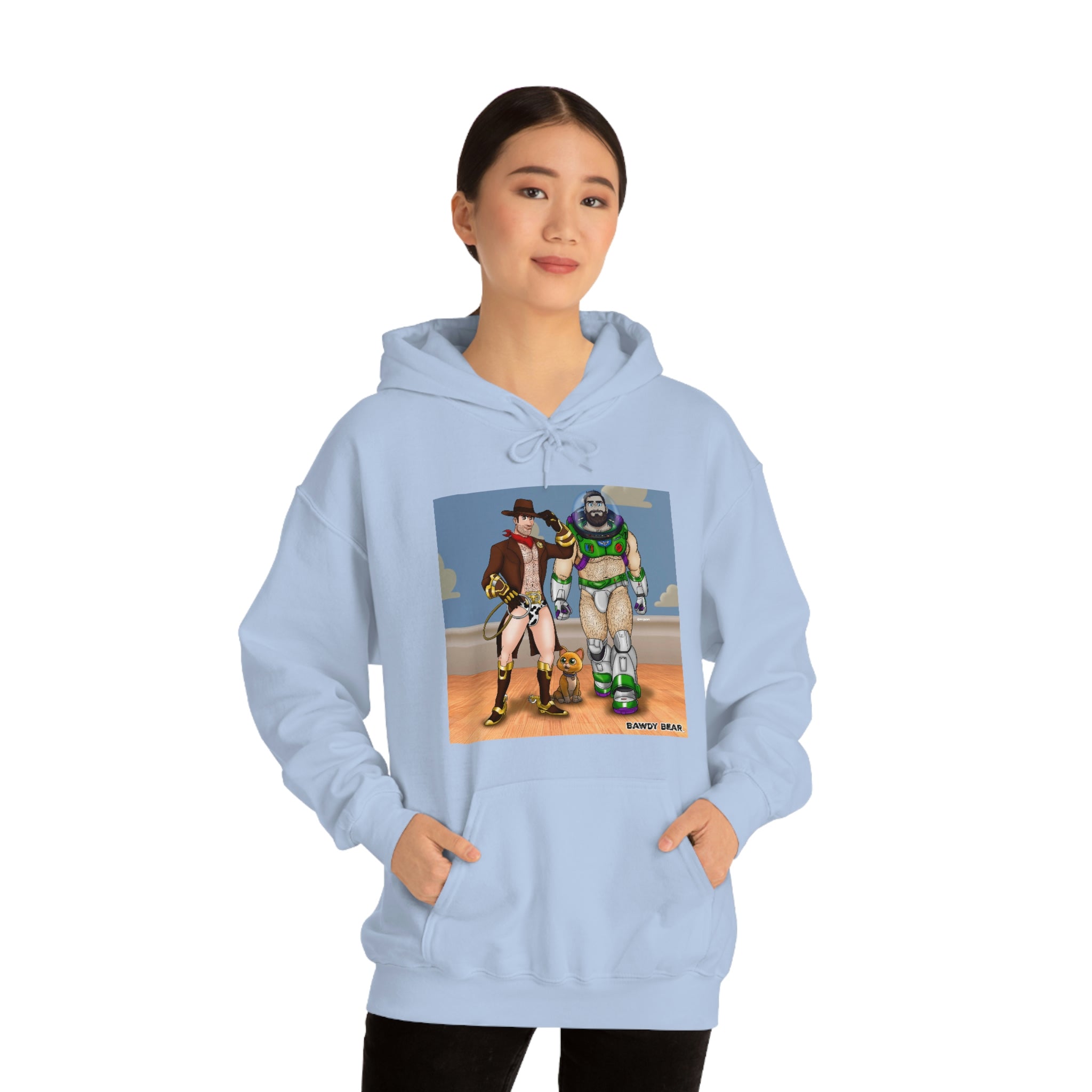 Toy Naughty #1 / Unisex Heavy Blend™ Hooded Sweatshirt