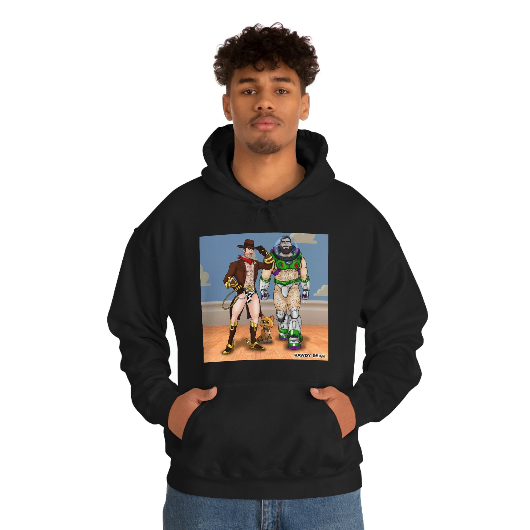 Toy Naughty #1 / Unisex Heavy Blend™ Hooded Sweatshirt