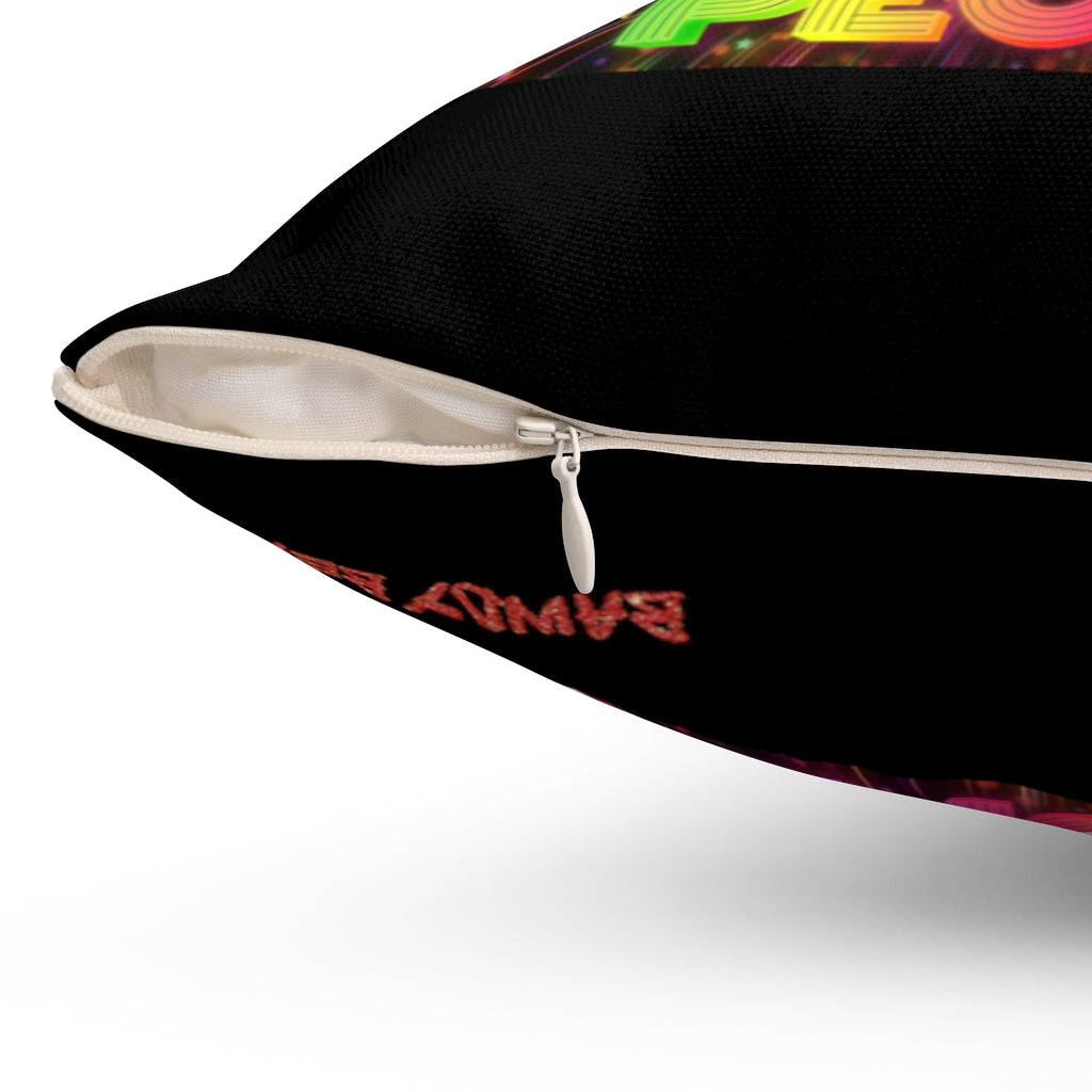 Spun Polyester Square Pillow