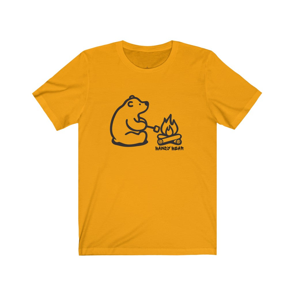 Camping Bear / Unisex Jersey Short Sleeve Tee