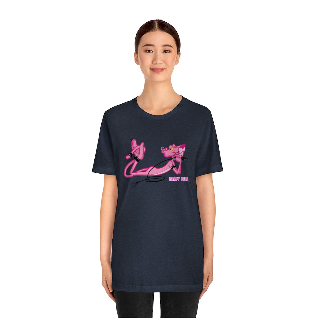 Pink Panther Harness / Unisex Jersey Short Sleeve Tee