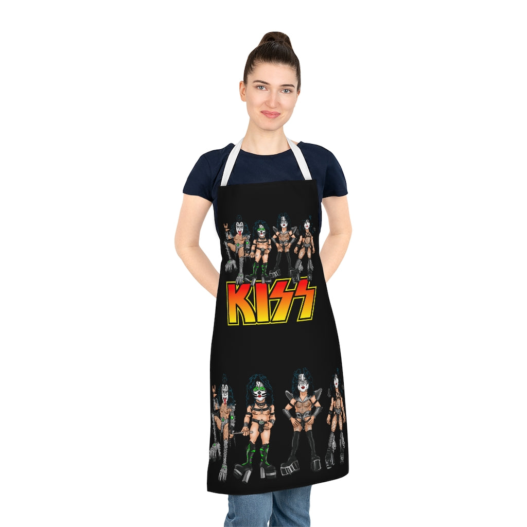 Bear Kiss / Adult Apron