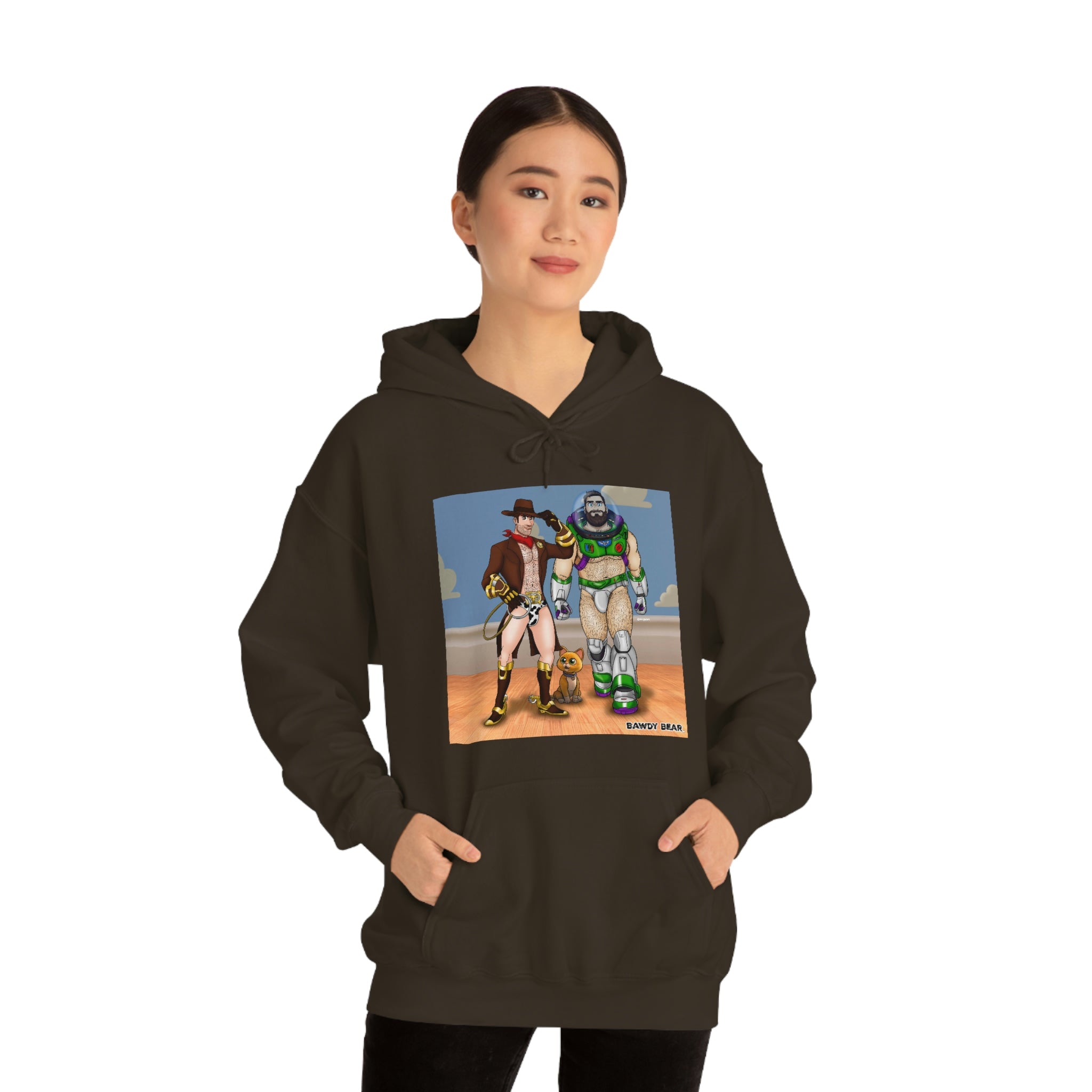 Toy Naughty #1 / Unisex Heavy Blend™ Hooded Sweatshirt
