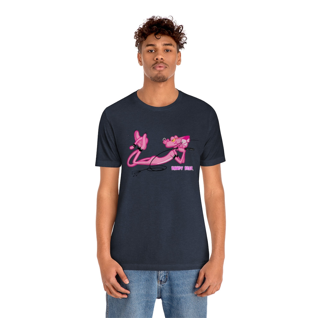 Pink Panther Harness / Unisex Jersey Short Sleeve Tee