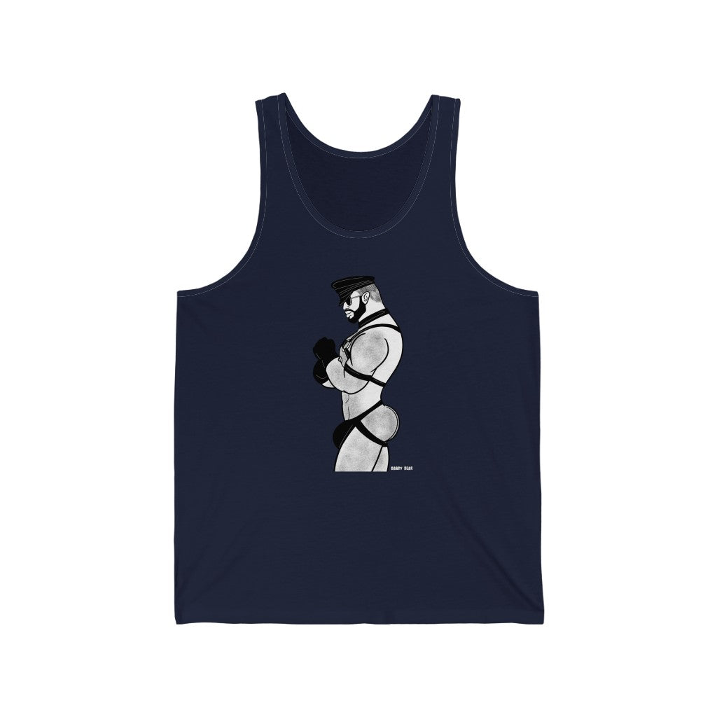 Lthr Man 3 Full Body / Unisex Jersey Tank