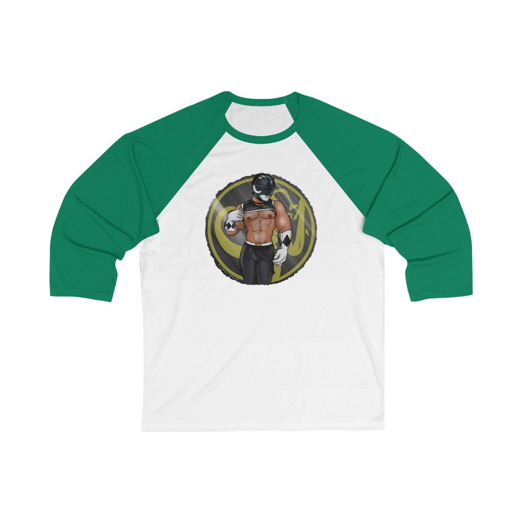 Ranger Black / Unisex 3\4 Sleeve Baseball Tee