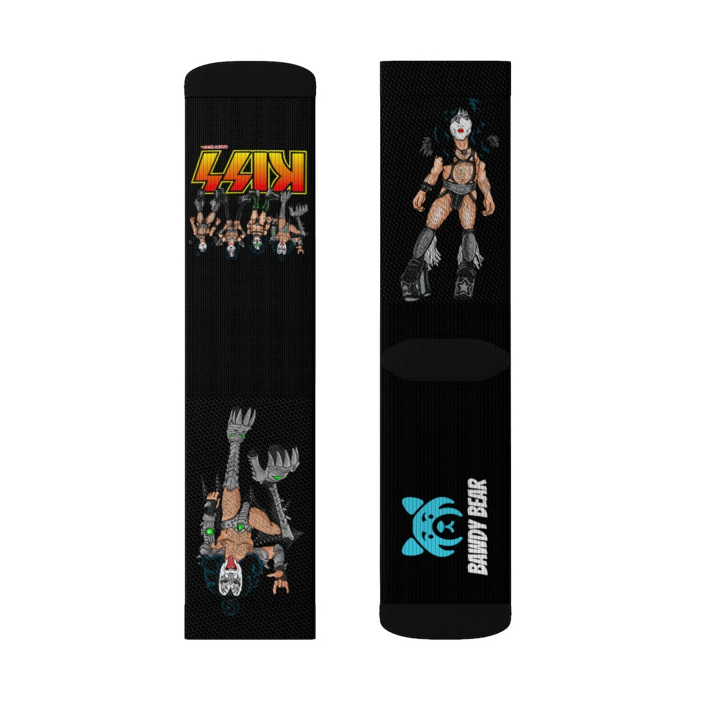 Bear Kiss / Sublimation Socks