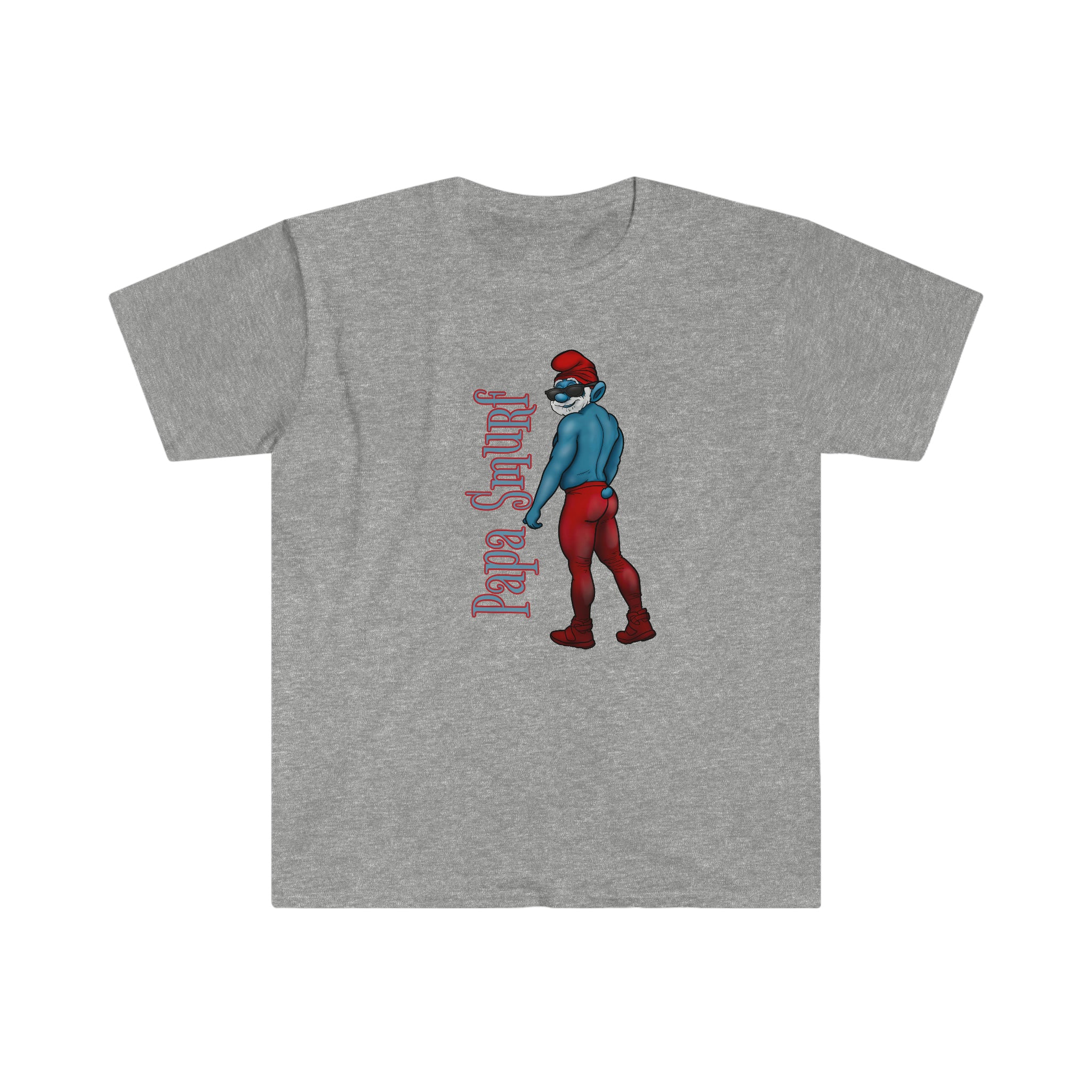 Papa Smurf / Unisex Softstyle T-Shirt