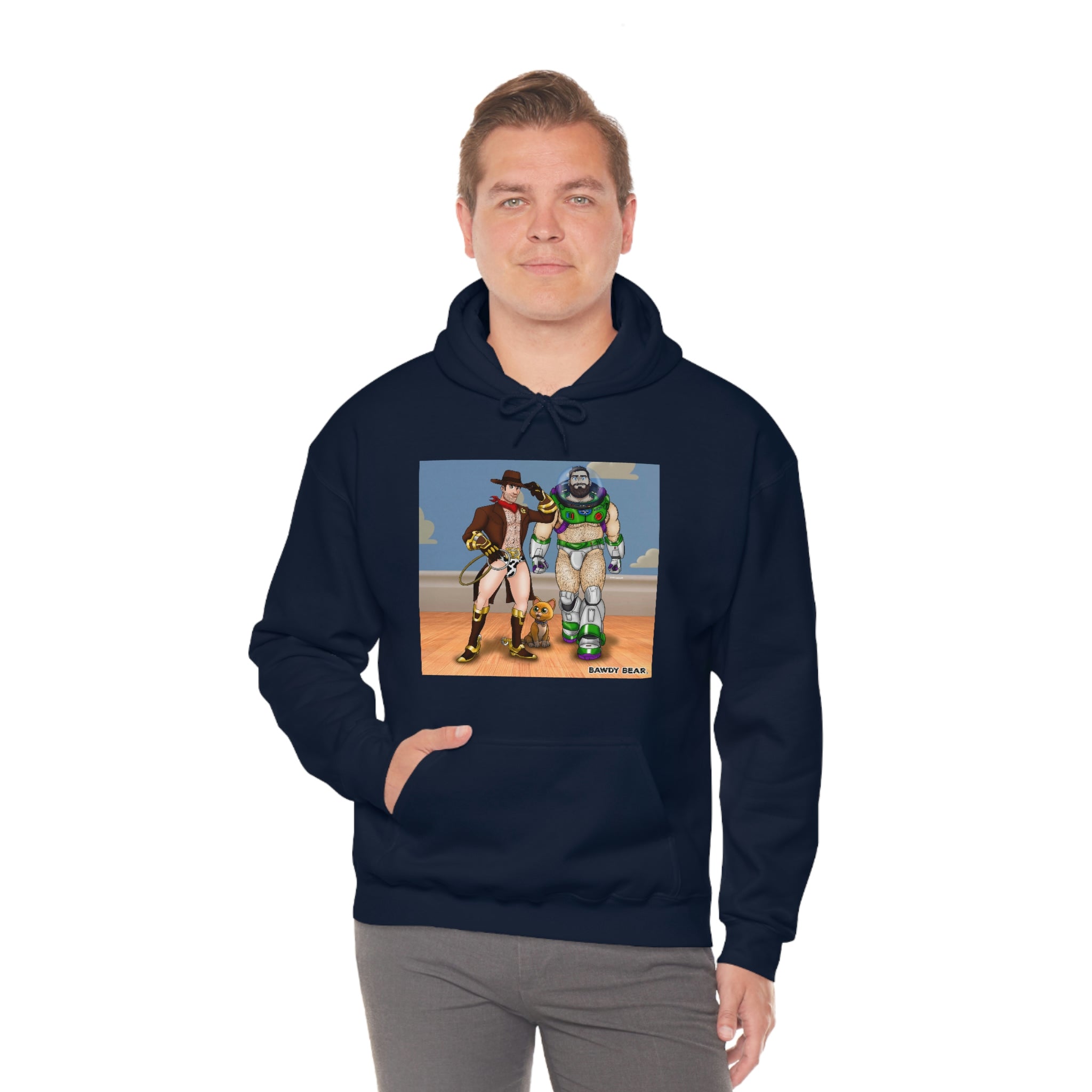 Toy Naughty #1 / Unisex Heavy Blend™ Hooded Sweatshirt