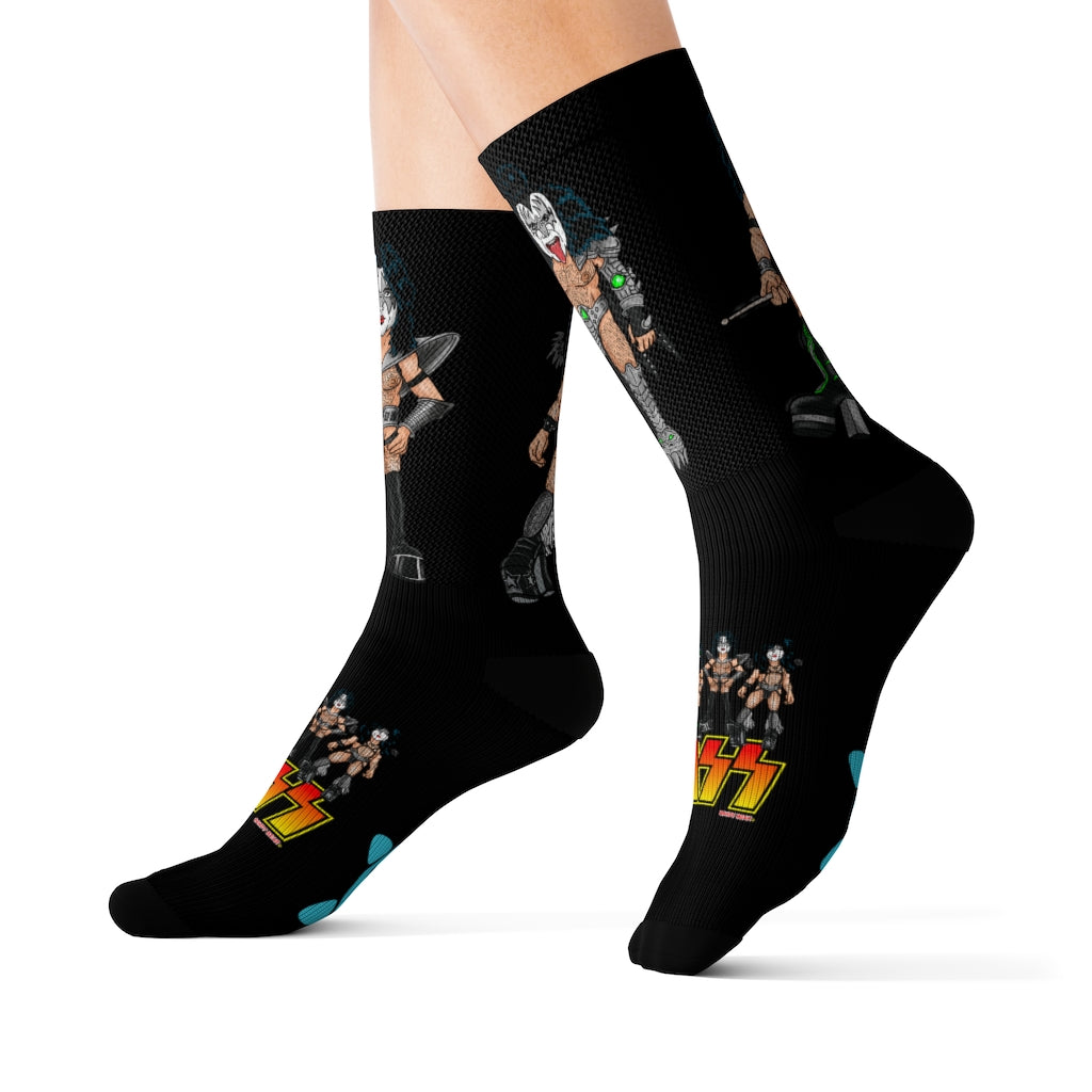 Bear Kiss / Sublimation Socks