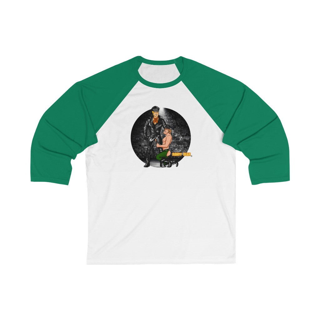 Shaggy & Fred Leather / Unisex 3/4 Sleeve Baseball Tee