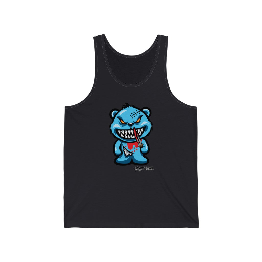 Spooky Bear Series "Chuckie Bear" / Unisex Jersey Tank