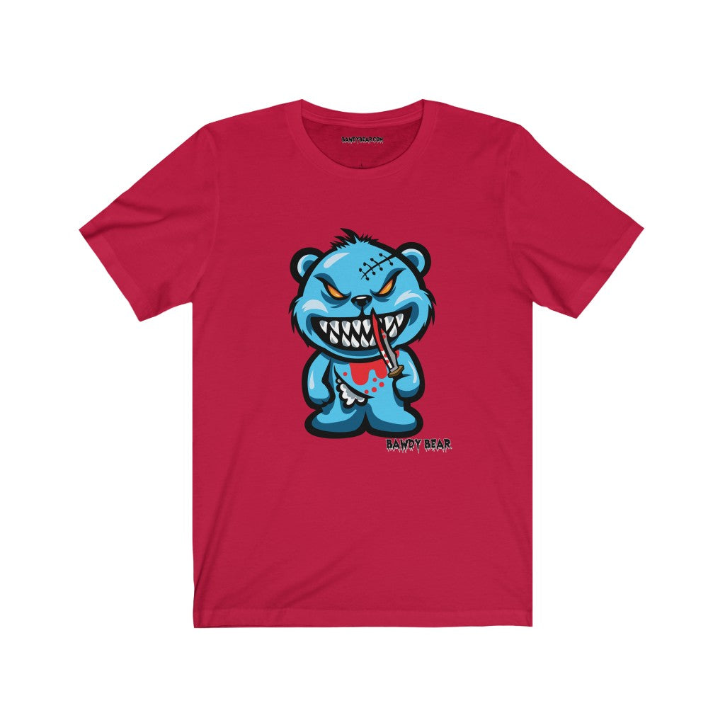 Spooky Bear Series "Chuckie Bear" / Unisex Jersey Short Sleeve Tee