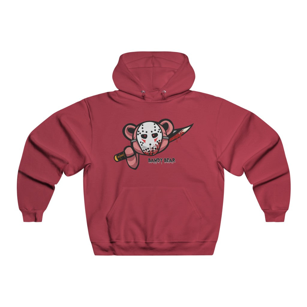 Spooky Bear Series "Jason Bear" / Men's NUBLEND® Hooded Sweatshirt